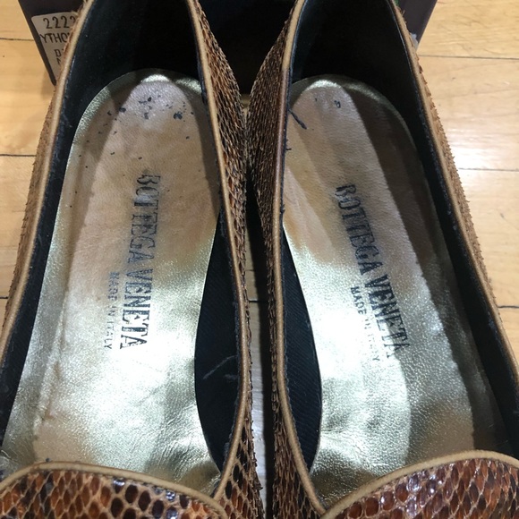 Bottega Veneta Reticulated Python Flats - Picture 5 of 5